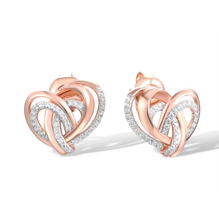 14KRW Earrings Diamond (E317746DIA14KRW)
