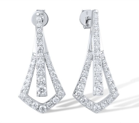 14KW Earrings Diamond (E317756DIA14KW)
