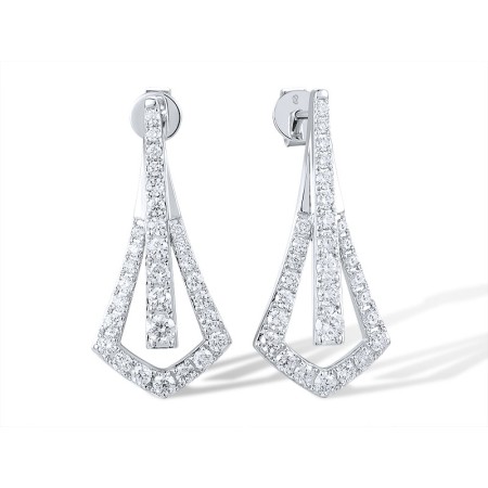 14KW Earrings Diamond (E317756DIA14KW)