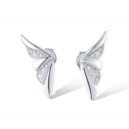 14KW Earrings Diamond (E317826DIA14KW)