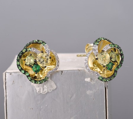 14KYWB Earrings  (E317871GLQP14KYWB)