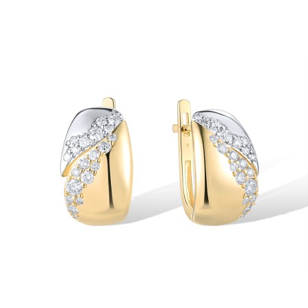 14KYW Earrings Diamond (E317879DIA14KYW)