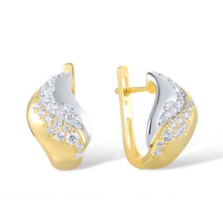 14KYW Earrings Diamond (E317880DIA14KYW)