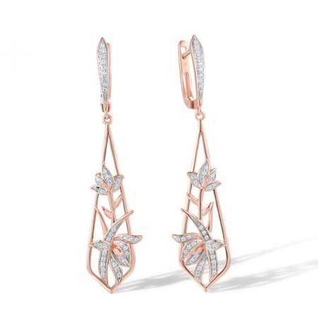 14KRW Earrings Diamond (E318143DIA14KRW)