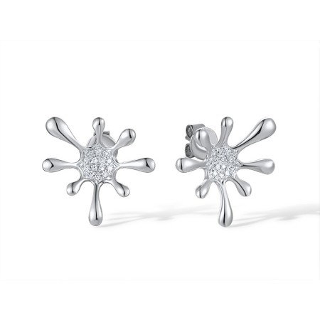 14KW Earrings Diamond (E318165DIA14KW)