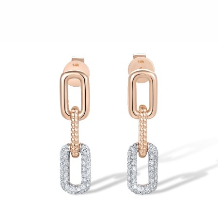 14KRW Earrings Diamond (E318364DIA14KRW)