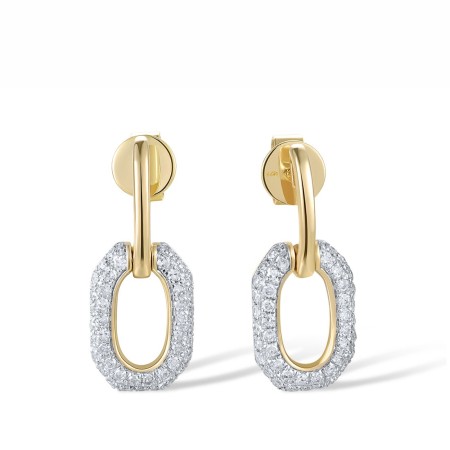14KYW Earrings Diamond (E318365DIA14KYW)