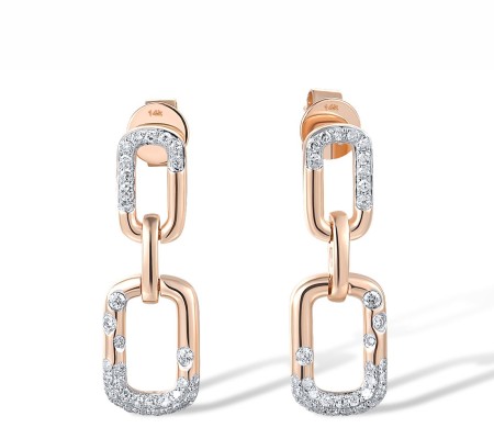 14KRW Earrings Diamond (E318367DIA14KRW)