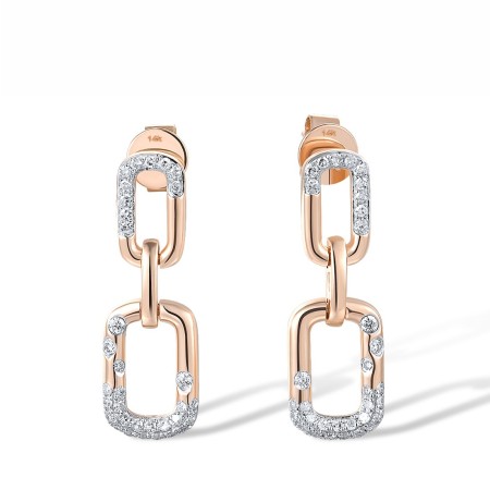 14KRW Earrings Diamond (E318367DIA14KRW)