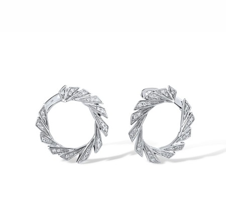 14KW Earrings Diamond (E318370DIA14KW)