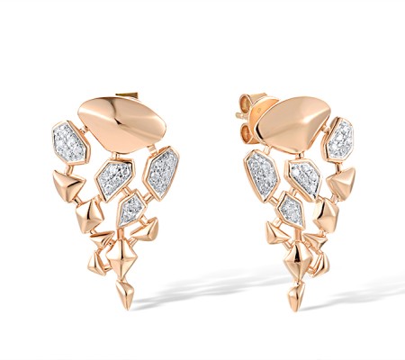 14KRW Earrings Diamond (E318383DIA14KRW)
