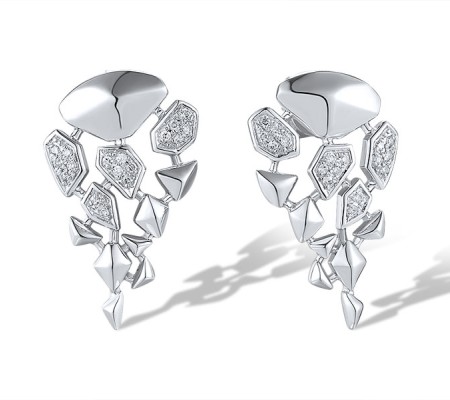 14KW Earrings Diamond (E318383DIA14KW)
