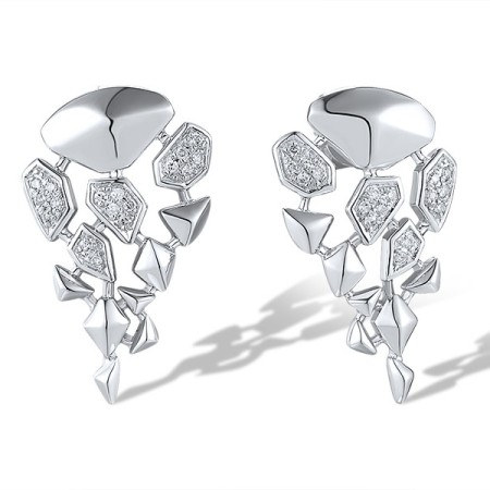 14KW Earrings Diamond (E318383DIA14KW)