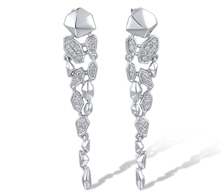 14KW Earrings Diamond (E318384DIA14KW)