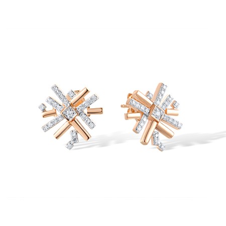 14KRW Earrings Diamond (E318403DIA14KRW)