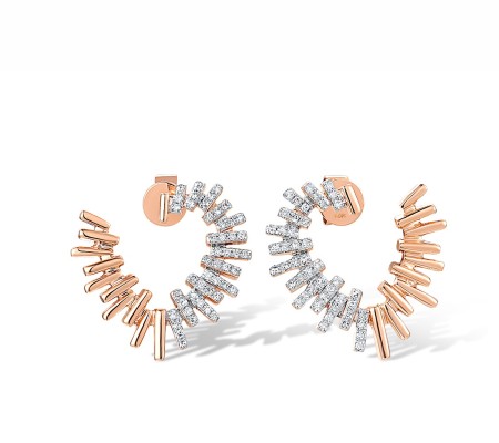 14KRW Earrings Diamond (E318406DIA14KRW)