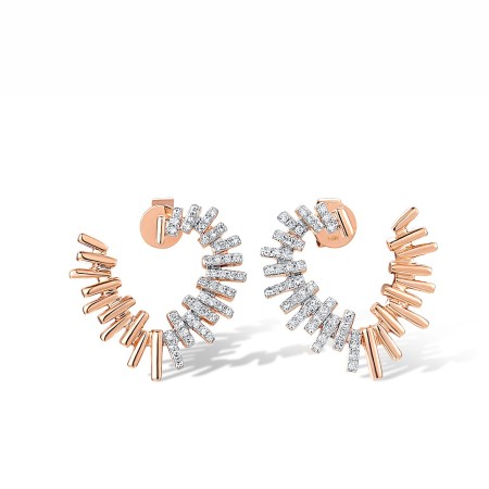 14KRW Earrings Diamond (E318406DIA14KRW)
