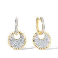 14KYW Earrings Diamond (E318545DIA14KYW)