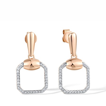 14KRW Earrings Diamond (E318550DIA14KRW)