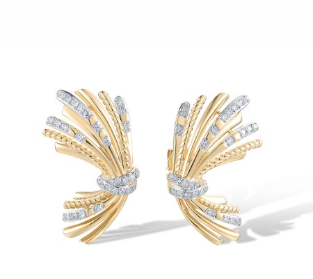 14KYW Earrings Diamond (E318552DIA14KYW)