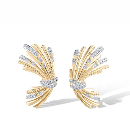 14KYW Earrings Diamond (E318552DIA14KYW)