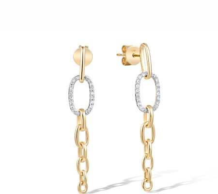 14KYW Earrings Diamond (E318578DIA14KYW)