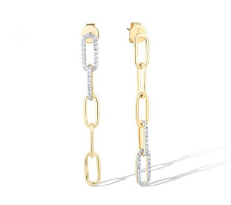 14KYW Earrings Diamond (E318724DIA14KYW)