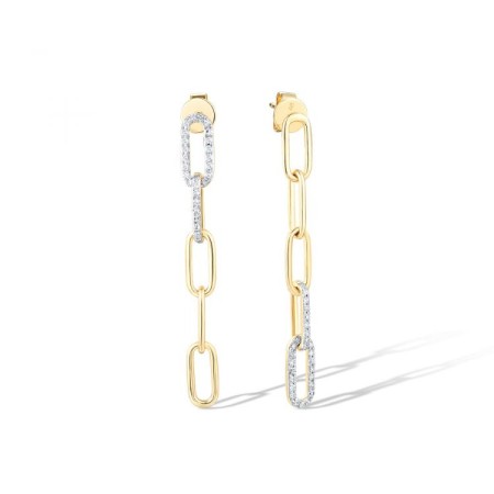 14KYW Earrings Diamond (E318724DIA14KYW)