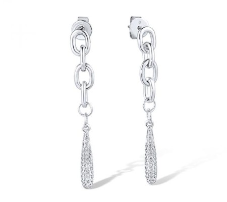 14KW Earrings Diamond (E318726DIA14KW)