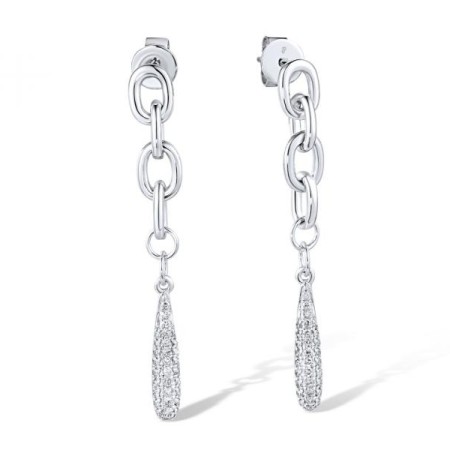 14KW Earrings Diamond (E318726DIA14KW)