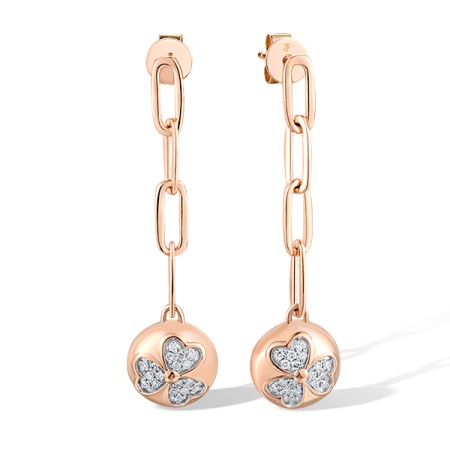 14KRW Earrings Diamond (E318728DIA14KRW)