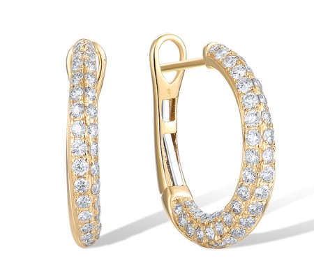 14KY Earrings Diamond (E318771DIA14KY)