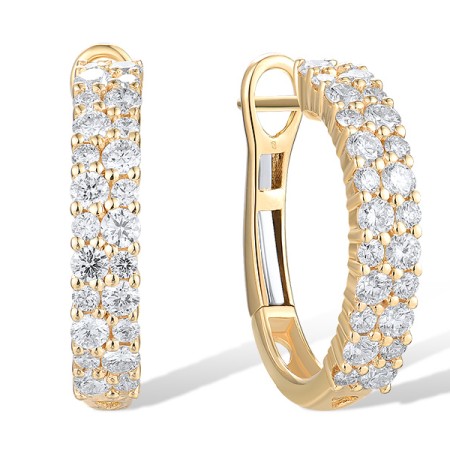 14KY Earrings Diamond (E318772DIA14KY)