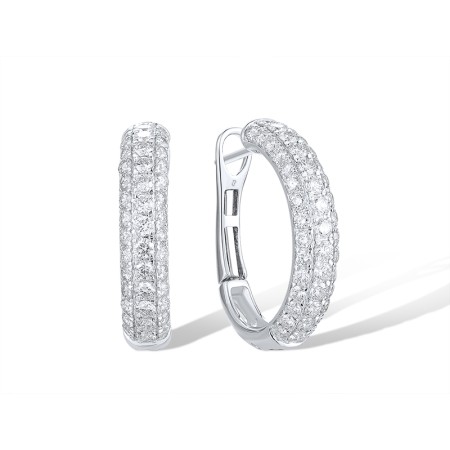 14KW Earrings Diamond (E318773DIA14KW)