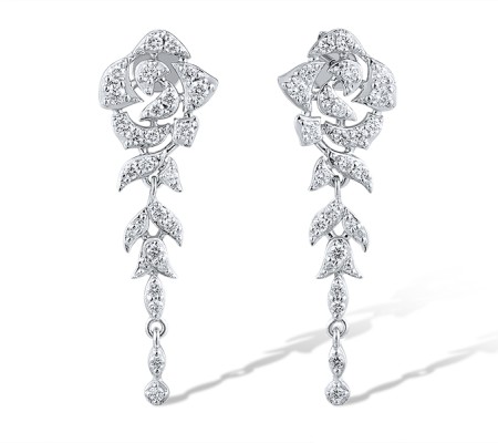 14KW Earrings Diamond (E318853DIA14KW)