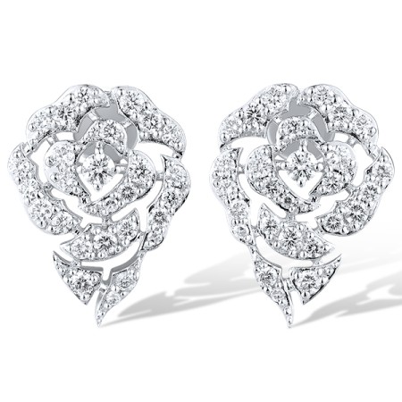 14KW Earrings Diamond (E318854DIA14KW)