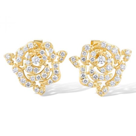 14KY Earrings Diamond (E318856DIA14KY)