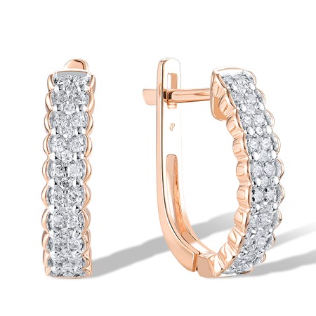 14KRW Earrings Diamond (E318914DIA14KRW)