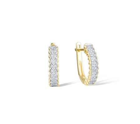 14KYW Earrings Diamond (E318914DIA14KYW)