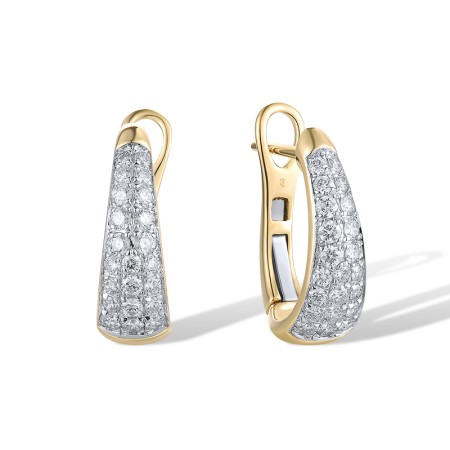 14KYW Earrings Diamond (E318969DIA14KYW)