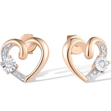 14RTT Earrings Diamond (E318972DIA14RTT)