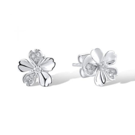 14KW Earrings Diamond (E319006DIA14KW)