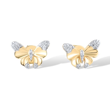 14KYW Earrings Diamond (E319009DIA14KYW)