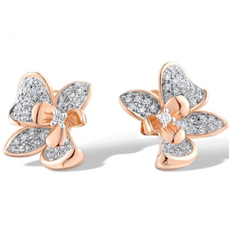 14KRW Earrings Diamond (E319050DIA14KRW)