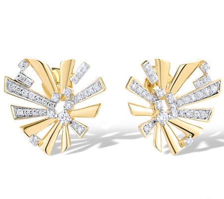 14KYW Earrings Diamond (E319092DIA14KYW)