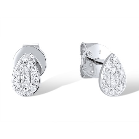 14KW Earrings Diamond (E319100DIA14KW)