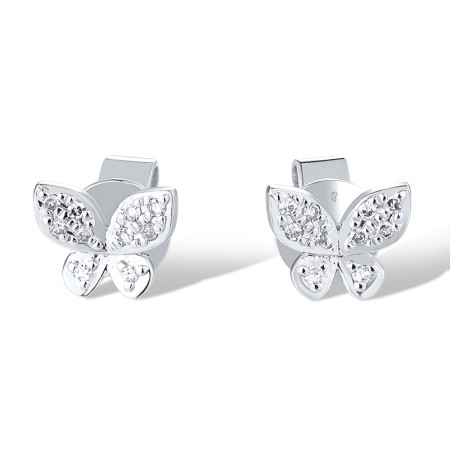14KW Earrings Diamond (E319103DIA14KW)