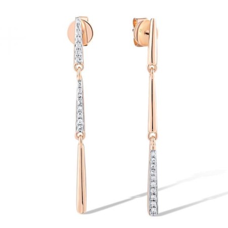 14KRW Earrings Diamond (E319106DIA14KRW)