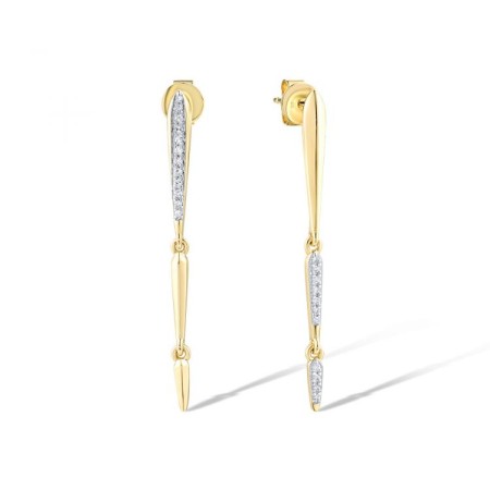 14KYW Earrings Diamond (E319107DIA14KYW)