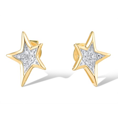 14KYW Earrings Diamond (E319174DIA14KYW)